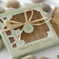 Natural Bamboo Coasters