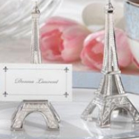 “Night in Paris” Eiffel Tower Place Card Holder