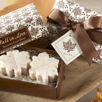 “Fall in Love” Scented Leaf Shaped Soaps