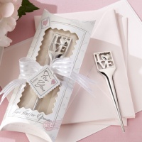 “LOVE” Chrome Letter Opener